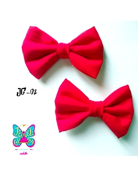 pair of  red bows