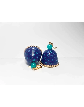blue ikkat