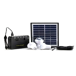 20 Watt Solar Home Lightning System