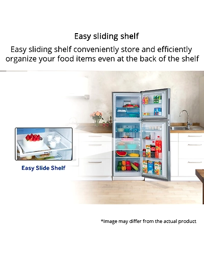 Haier 258 litres 3 Star Double Door Refrigerator-1
