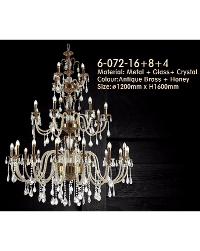 Crystal Chandelier 6072-CH0001