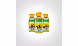 Kanan Naturale Castor Oil 300 ml (100 ml  x3 bottle)