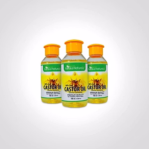 Kanan Naturale Castor Oil 300 ml (100 ml  x3 bottle)