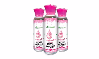 Kerala Naturals Rose water 300 ml ( 100 ml x 3 Packs )