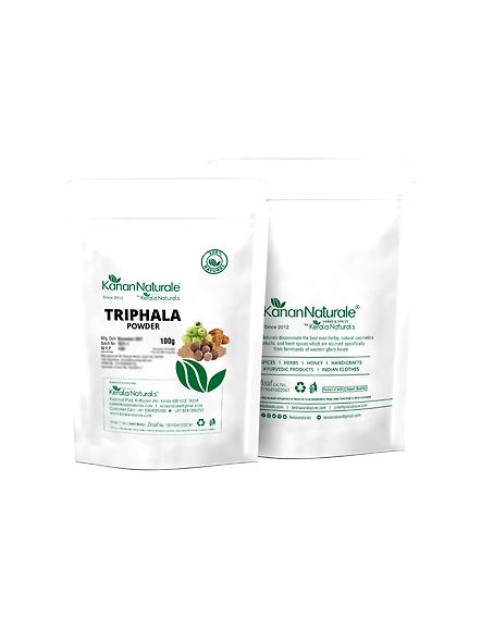 Kanan Naturale Triphala powder 200 gm ( 100 gm x 2 Packs )-KN002