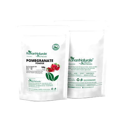 Kanan Naturale Pomegranate Powder 200 gm ( 100 gm x 2 Packs )