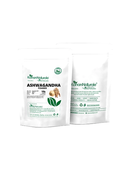 Kerala Naturals Ashwagandha Powder 200 gm ( 100 gm x 2 Packs )-200gm-1