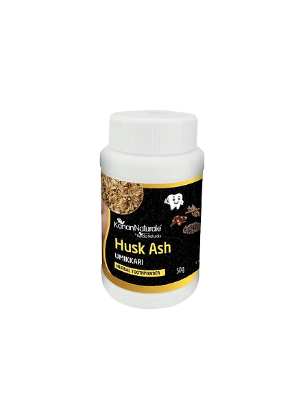 Kerala Naturals  Husk Ash (Umikkari )- Herbal Tooth Powder 100 gm ( 50 gm x 2 Packs )-11298772