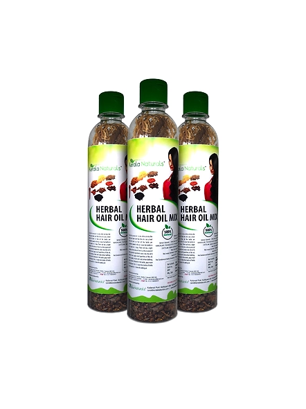 Kanan Naturale Herbal Hair oil mix 150gm ( 50 gm x 3 Bottles )-1