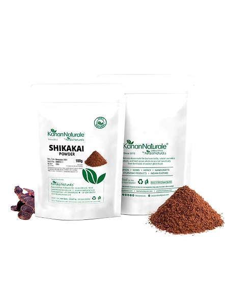 Kerala Naturals Shikakai powder 200 gm ( 100 gm x 2 Packs )-200gm-4