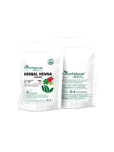 Kerala Naturals Herbal Henna Powder 200 gm ( 100 gm x 2 Packs )-200gm-3