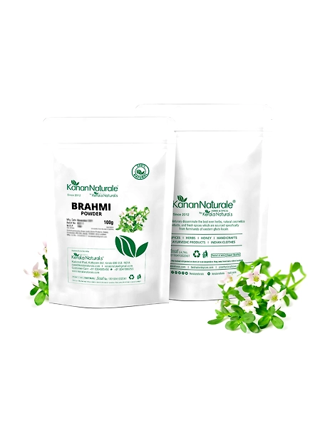 Kerala Naturals Brahmi Powder 200 gm ( 100 gm x 2 Packs )-200gm-3