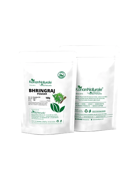 Kerala Naturals Bhringraj Powder 200 gm ( 100 gm x 2 Packs )-2