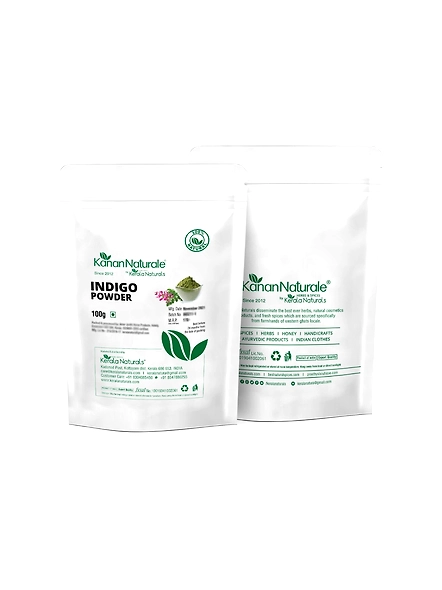 Kerala Naturals Indigo powder 200 gm ( 100 gm x 2 Packs )-200gm-2