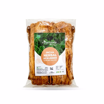 kerala naturals incha ( acasia wild / nikuncham )- herbal scrubber 150 gm