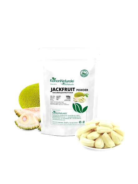 Kanan Naturale Jackfruit Powder / Raw Green Jackfruit Flour -200 gm ( 100 gm x 2 Packs )-2