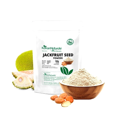 Kanan Naturale Jackfruit Seed Powder 200 gm ( 100 gm x 2 Packs )