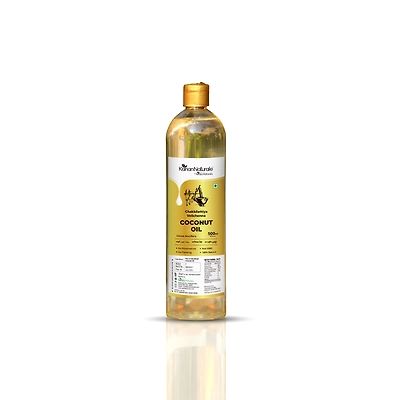 Kanan Naturale Wood Pressed Coconut Oil / Nariyal Tel (500ml) : Pure And Natural