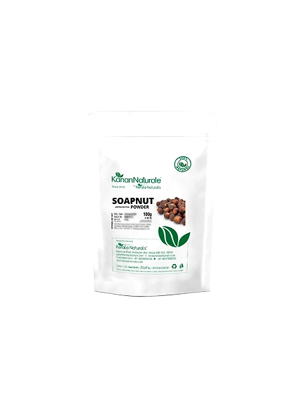 Kanan Naturale Soapnut Powder ( Aritha Powder) 200 gm (100 gm x 2 Packs )-200gm-1