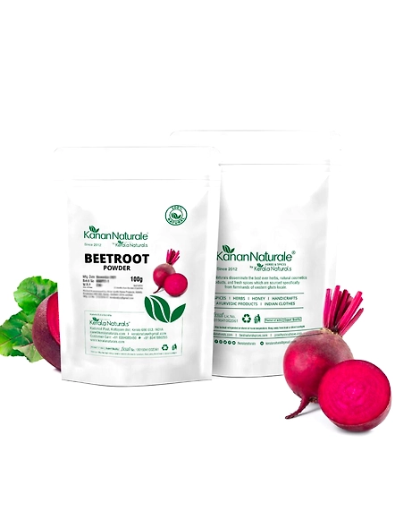 Kerala Naturals Beetroot (Beta vulgaris rubra) Powder 100 gm-100gm-1