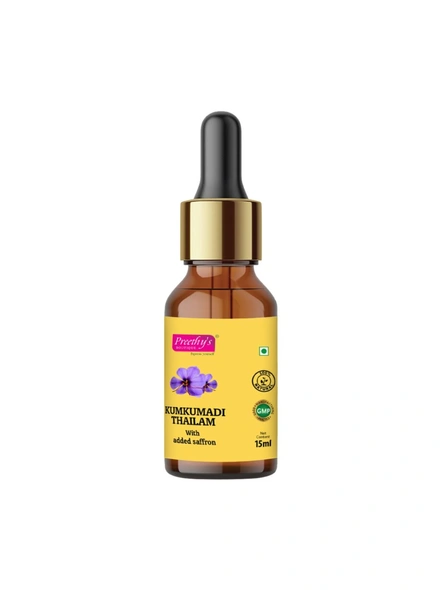 Kumkumadi Thailam 15 ml For Skin Glowing Massage Oil-1
