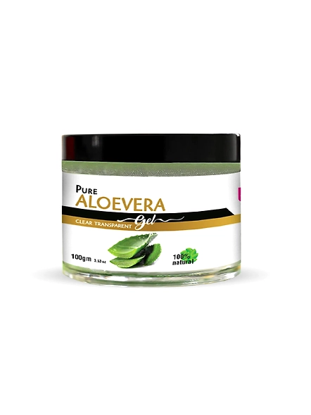 Aloe vera clear gel | Pure transparent multipurpose gel | For Face, Body and Hair