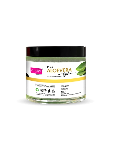 Aloe vera clear gel | Pure transparent multipurpose gel | For Face, Body and Hair-100GM-2