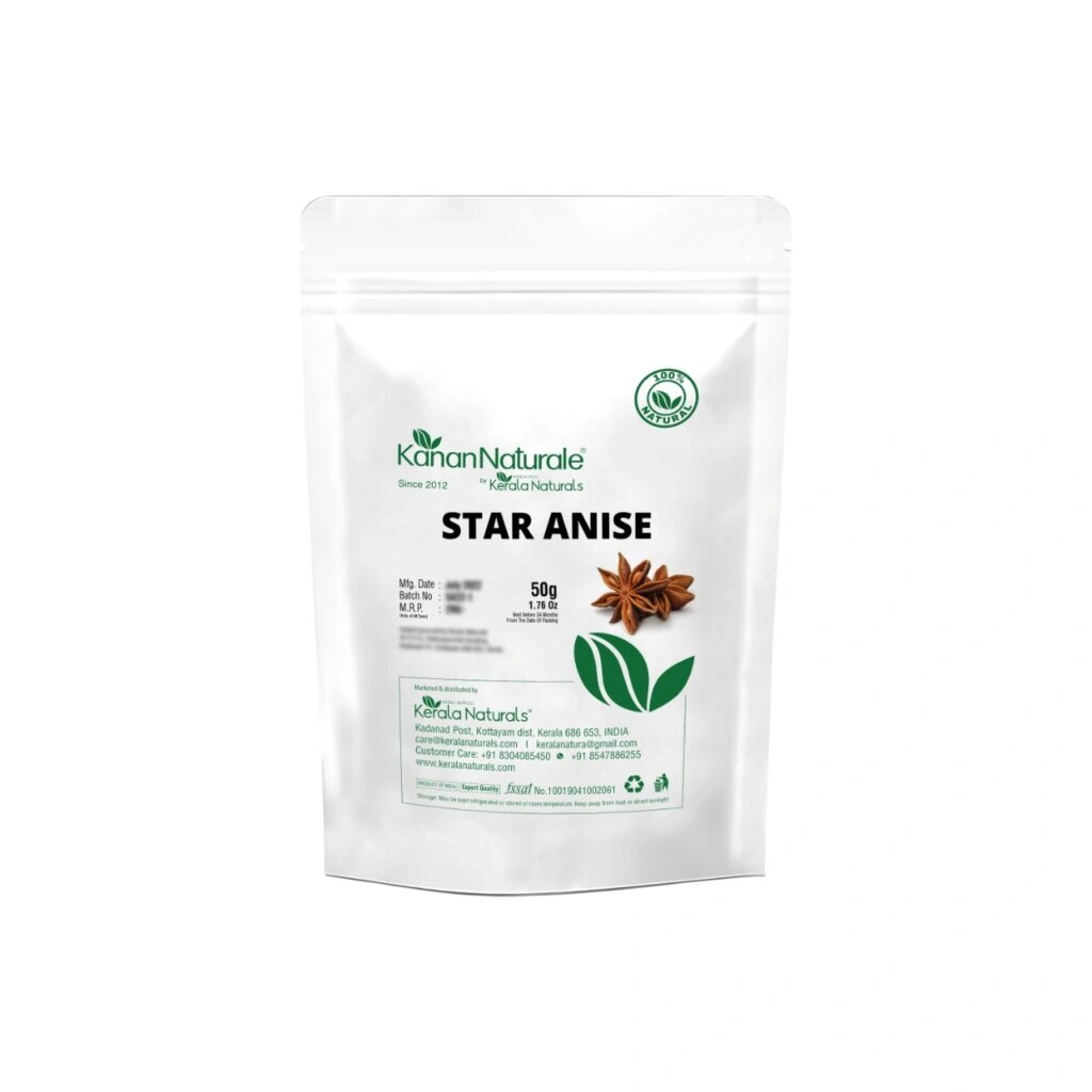 Star Anise Whole 50 gm-KNSTA72