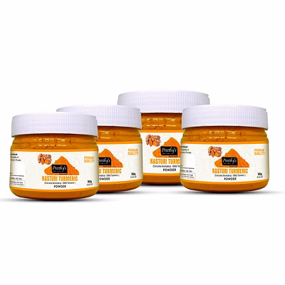 kasturi turmeric (curcuma aromatica) (wild turmeric ) powder 400 gm