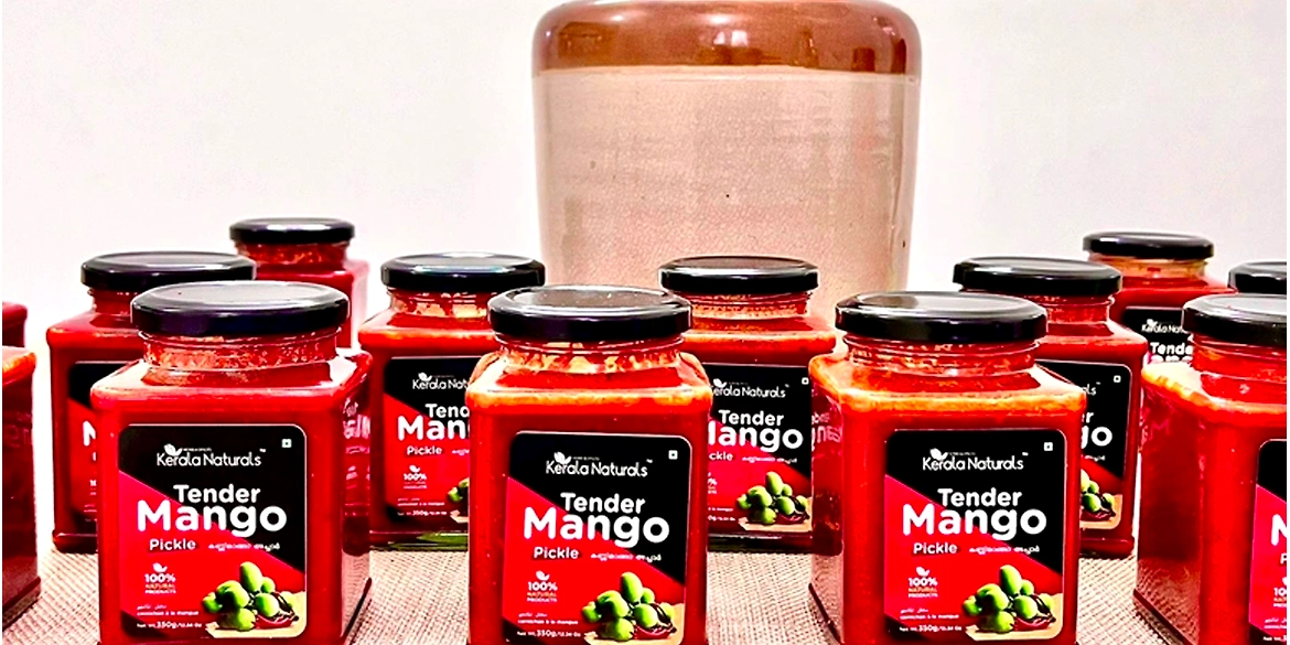 Homemade Tender Mango Pickle From Kerala Naturals