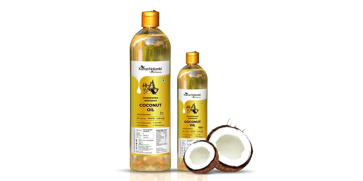 100% PURE COCONUT OIL BY KERALA NATURALS