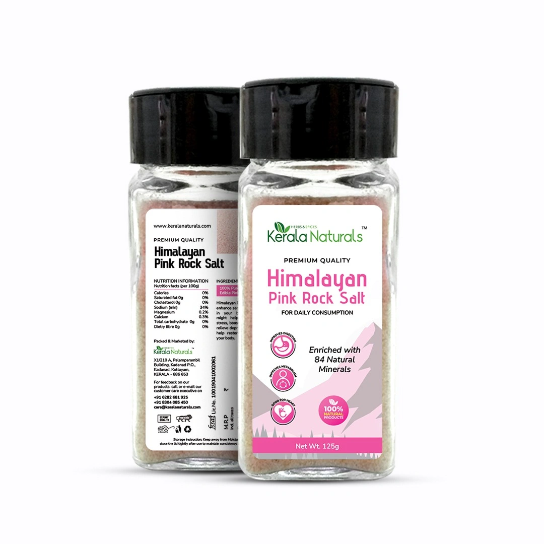 Himalayan Pink Rock Salt &amp; Black Pepper Combo-KNSPC01