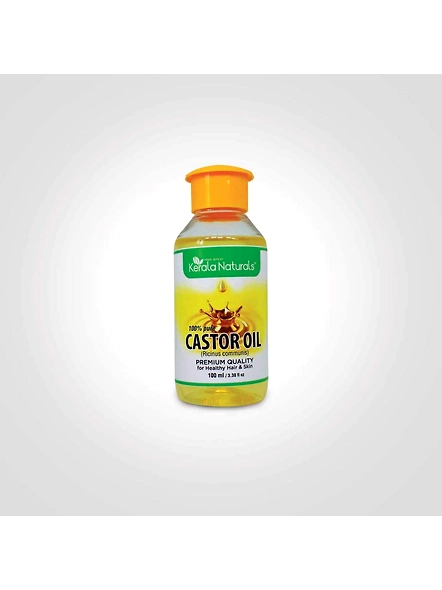Kanan Naturale Castor Oil 300 ml (100 ml  x3 bottle)-300ml