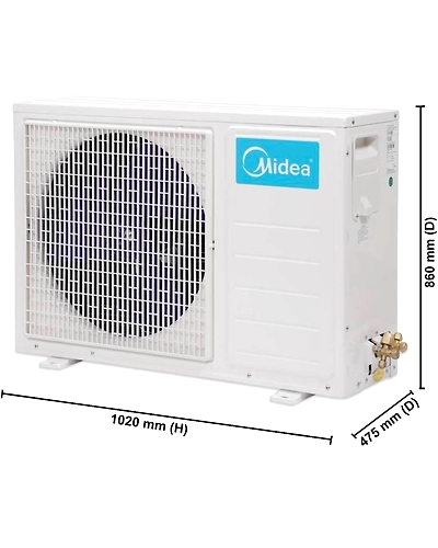 Midea 1 Ton 3 Star BEE Rating 2018 Split AC - White-3