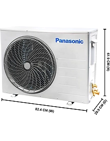 Panasonic 2 Ton 3 Star BEE Rating 2018 Split AC - White