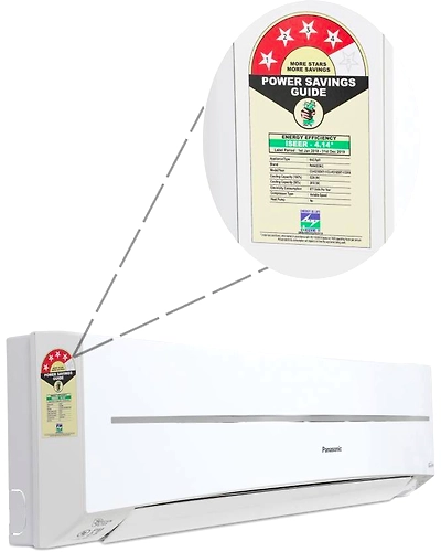Panasonic 1.5 Ton 4 Star BEE Rating 2018 Inverter AC - White-4