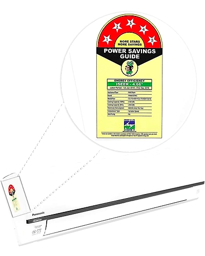 Panasonic 1.5 Ton 5 Star BEE Rating 2018 Inverter AC - White-2609201805