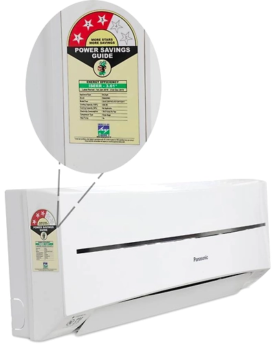 Panasonic 1 Ton 3 Star BEE Rating 2018 Split AC - White-3