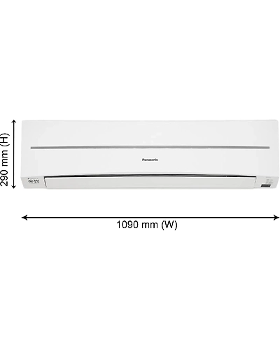 Panasonic 1.5 Ton 3 Star BEE Rating 2018 Split AC - White-1