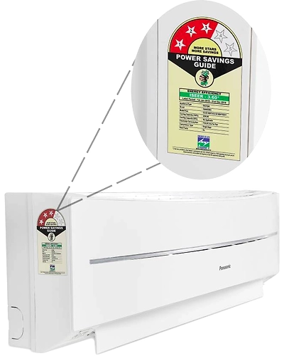 Panasonic 1.5 Ton 3 Star BEE Rating 2018 Split AC - White-2