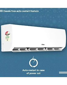 Billion 1.5 Ton 3 Star BEE Rating 2018 Split AC - White
