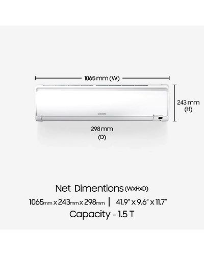Samsung 1.5 Ton 3 Star BEE Rating 2018 Inverter AC - White-4