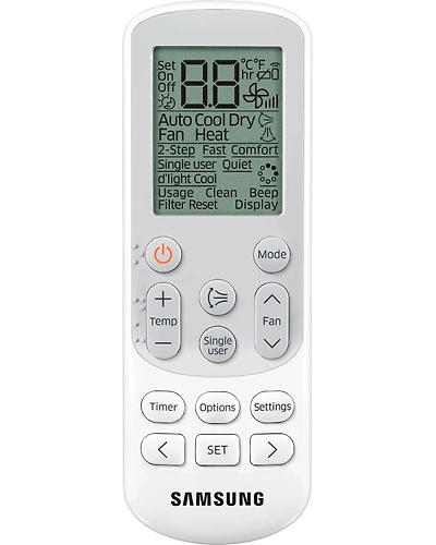 Samsung 2 Ton 3 Star BEE Rating 2018 Split AC - White-9201802
