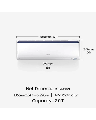 Samsung 2 Ton 3 Star BEE Rating 2018 Inverter AC - WhiteÂ -3