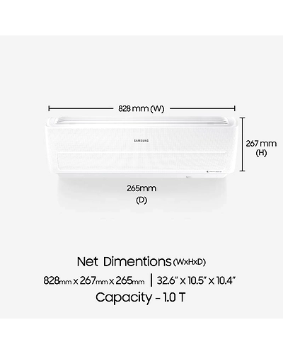 Samsung 1 Ton 3 Star BEE Rating 2018 Inverter AC - WhiteÂ -3