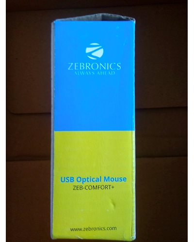 Zebronics Zeb-Comfort+ Wired Mouse (Black)-3