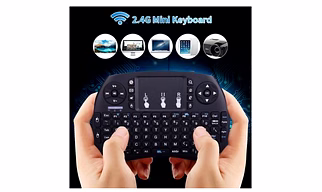 Backlighted Wireless Mini Keyboard With Touchpad