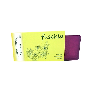 Fuschia - Lavender Natural Handmade Glycerine Soap-Lavender