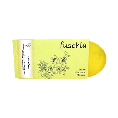 Fuschia - Lemon Natural Handmade Glycerine Soap-Lemon