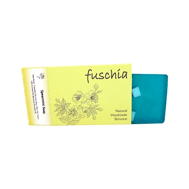 Fuschia - Spearmint Natural Handmade Glycerine Soap-Spearmint